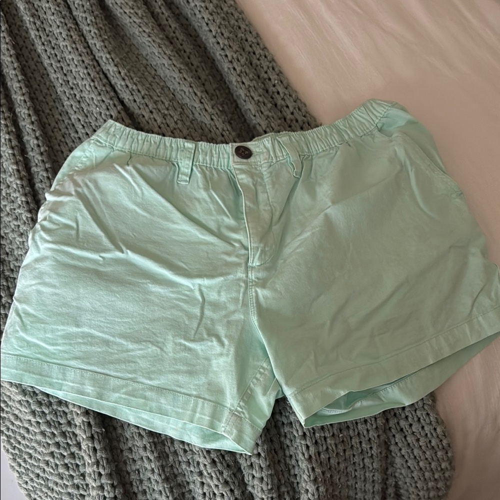 Chubbies Green Bermudas with Relaxed Fit